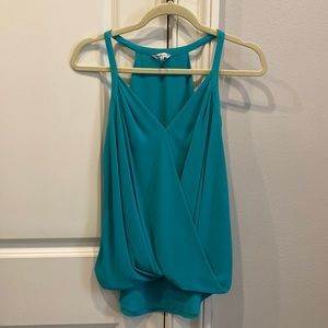 Zebra Cross Front Strappy Tank